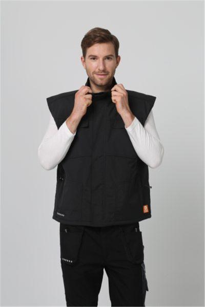 OEM Men's Winter Work Vest , 100% Polyester Mens Winter Vest