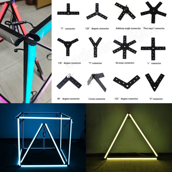 RGB DMX LED Tube Linear Light Stage Decorative LED Pixel Video Bar