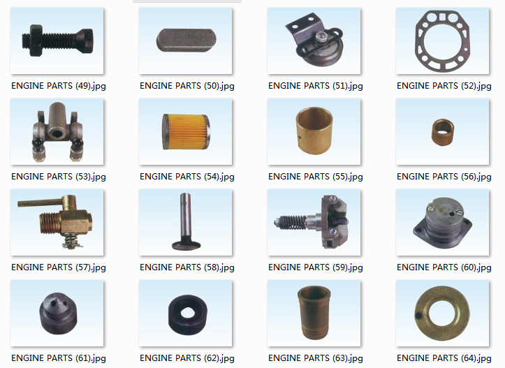 Части для дизельных двигателей из стального шара мини-размера