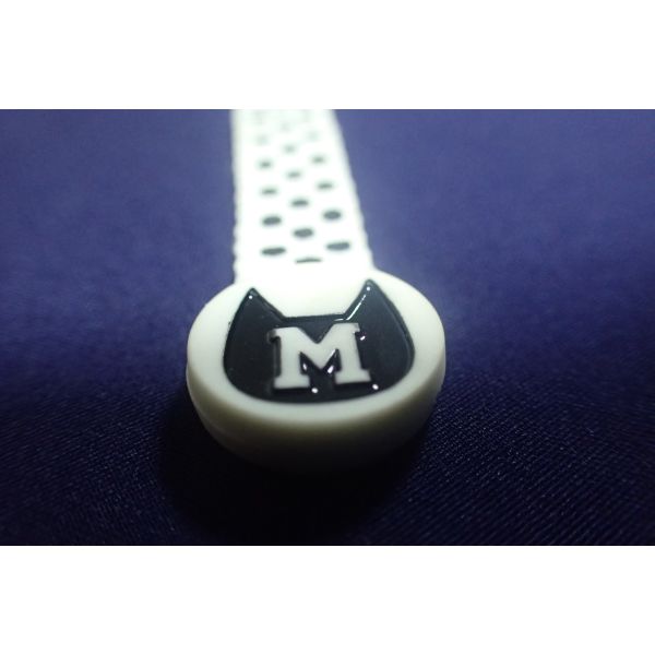 Повторно используйте персонализированный пулер молнии выдвиженческих подарков резиновый для украшения сумок