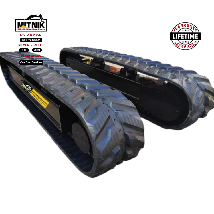 OEM Complete Chassis Frame Rubber Track Steel Track for Undercarriage Parts Printing Shops
