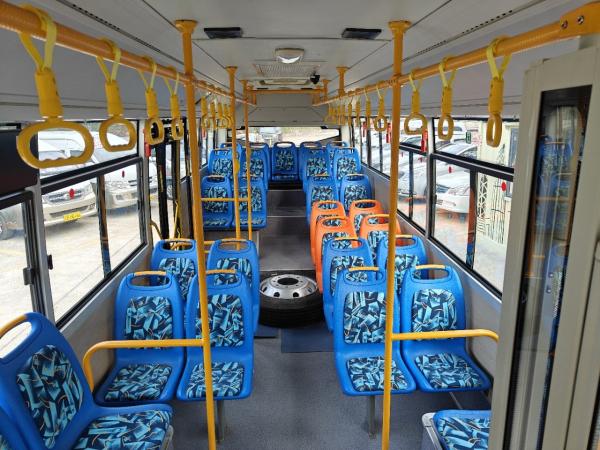LHD City Bus Electric Bus Public Transport Bus 62/31seats with Wheel Base of 4380mm by Electric Shuchi Energy