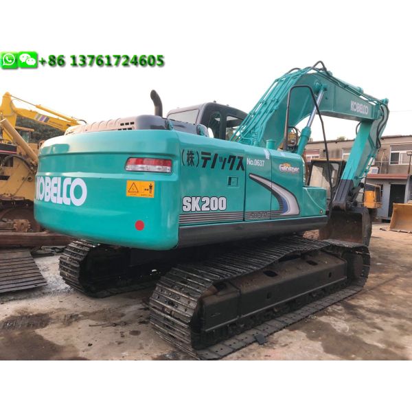 Crawler 6 Cylinder 600mm Shoe 20T Used Kobelco Excavator