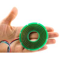 Petite bague coulissante de type plat de routage 5A avec 2 circuits