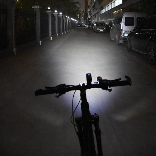 Portable 600 Lumens Usb Rechargeable Bicycle Headlight Night Ride IPX6 Worry Free