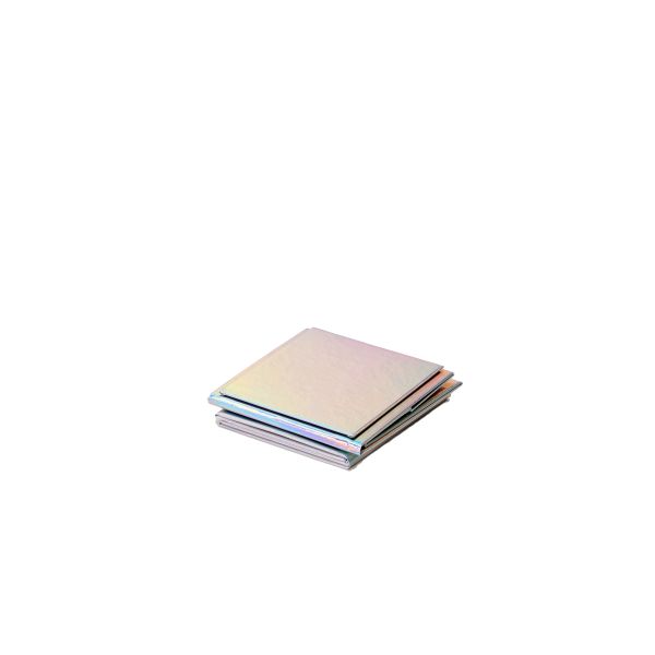 Christmas Flash Cosmetic Packaging Box Folding Jewelry Packaging Box With Magnetic Seal