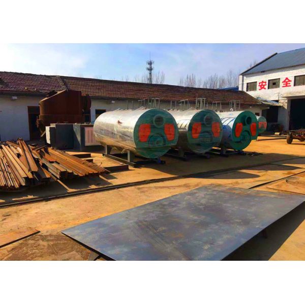 600000 Kcal Low Pressure Gas Boilera , Gas Steam Furnace 1.0MPa Pressure
