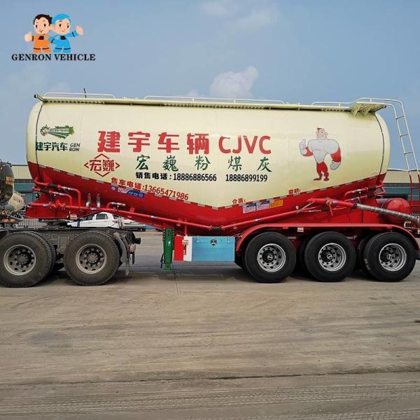 Tri eixo do preço 45cbm do produto novo os reboques maiorias concretos do petroleiro do cimento do melhor semi exportam para Zâmbia, Nigéria, Guiné,