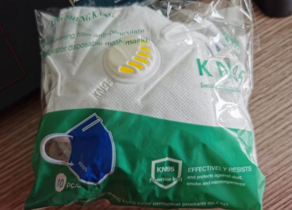5 Layers Foldable KN95 Mask Anti Fog Excellent Bacterial Filtration Properties