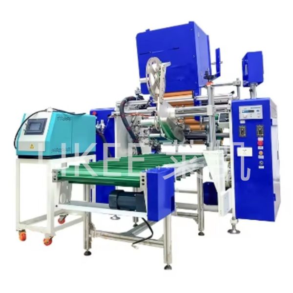 305m/min Rewinding Length Siemens PLC Aluminum Foil Roll Rewinding Machine