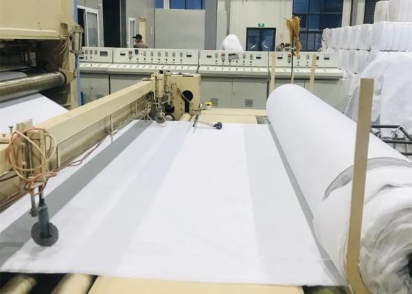 Soil Filtration / Roadway Stabilization Non Woven Geotextile Fabric 8 Oz