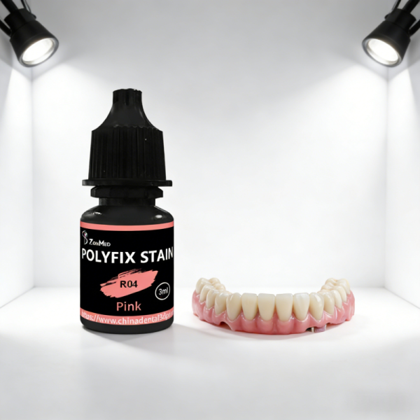 Made In Dental Gum Color Shades Set Offering Fast 30-60S Curing Time Designed for Dental Professionals and Laboratories