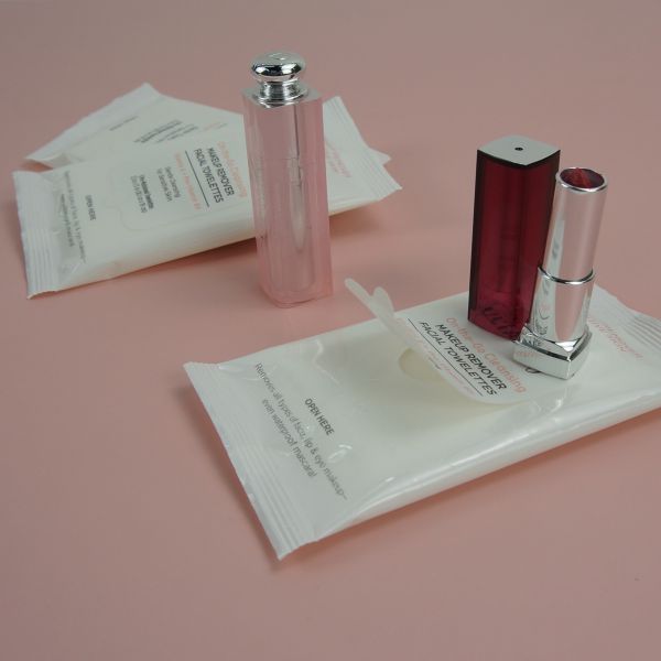 Nonwoven лицевой перевозчик макияжа 35gsm очищая Towelettes для дамы