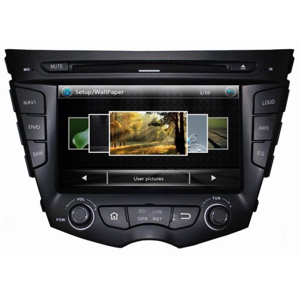 Ouchuangbo Auto Central Multimedida Player for Hyundai Veloster DVD-GPS Navigation TV USB OCB-7069A