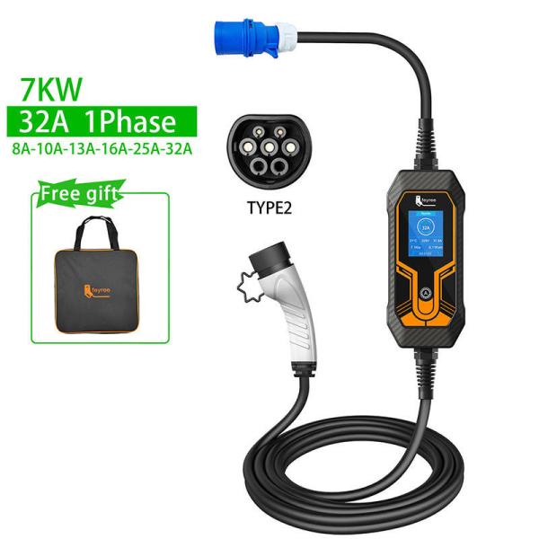 APPLICATION OEM WIFI chargeur de voiture électrique type 2 boîte murale station de recharge de voiture électrique