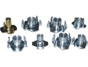OEM Zinc Plated / Hot-dip Galvanized Nuts Precision Hardware Parts