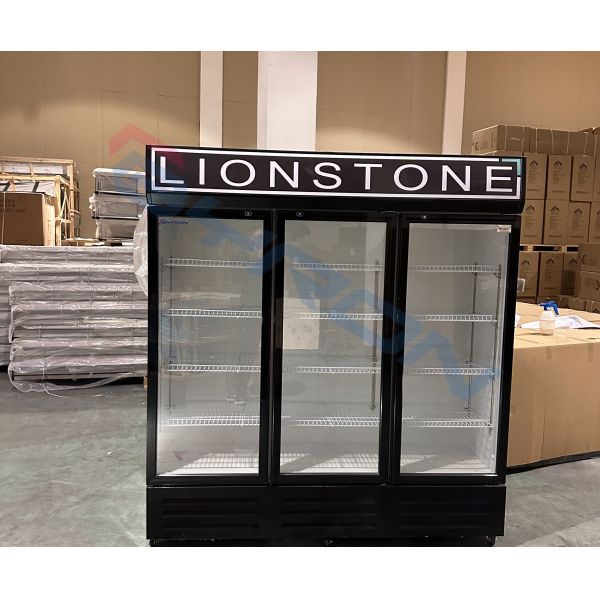 Direct Cooling Single Door Display Fridge Commercial Beverage Fridge