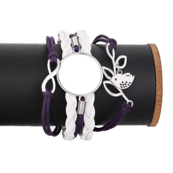 DIY Sublimation Gifts Customized Sublimation Blanks Love Bracelet