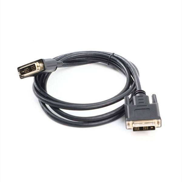 DVI 18 1 Male To Male HD Molded Cable Assembly OD6.0 For HDTV UL20276 30Awg
