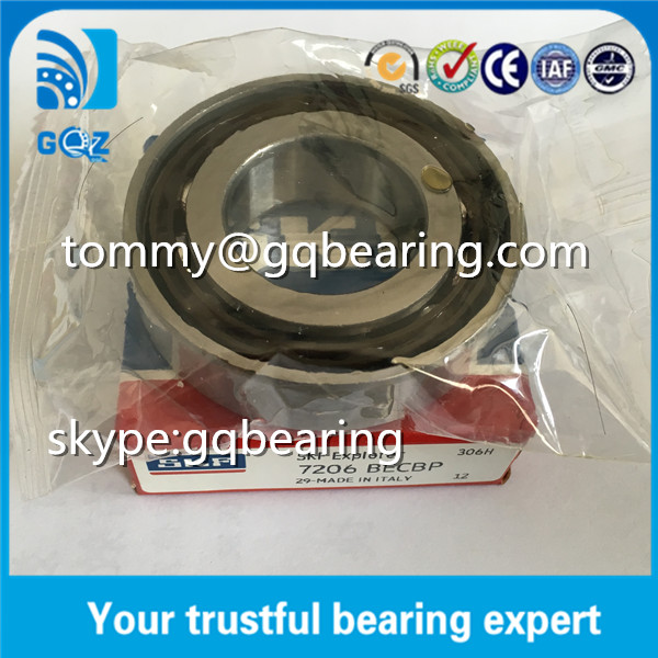 OD62mm SKF P0 Точные угловые контактные подшипники 7206BECBP 30*62*16mm