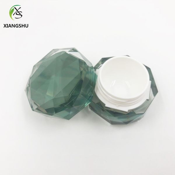 15г 30г 50г Пластиковая косметическая банка Кремная банка Акрильная пластиковая банка для печати крема для лица