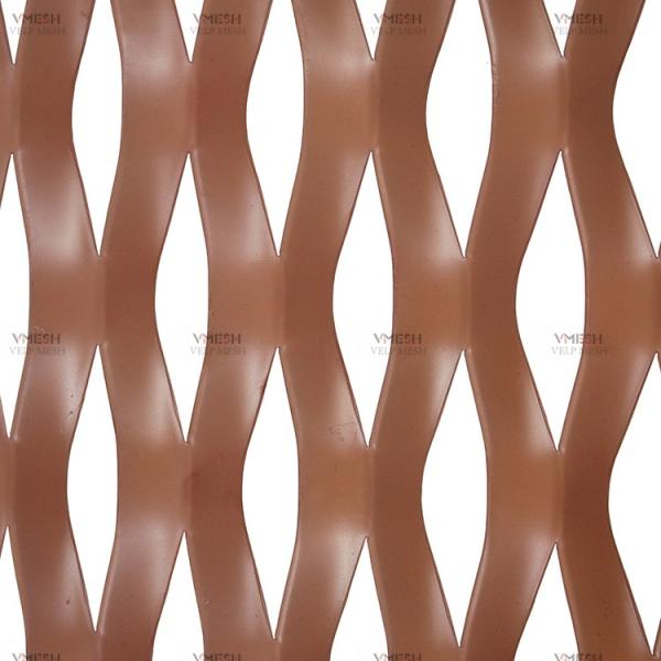 Low Carbon Expanded Metal Mesh Powder Coated for Building Decoration