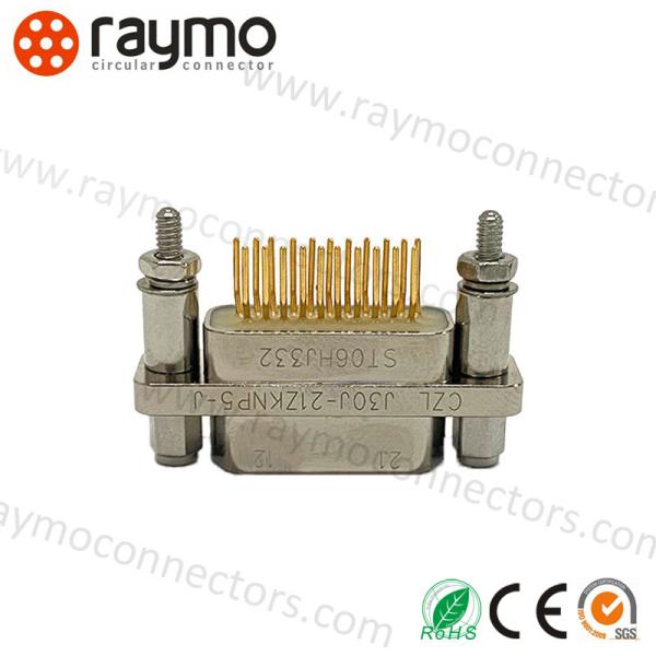 Connecteur Micro-D J30J Série 21 broches MIL-DTL-83513, fiche IP67
