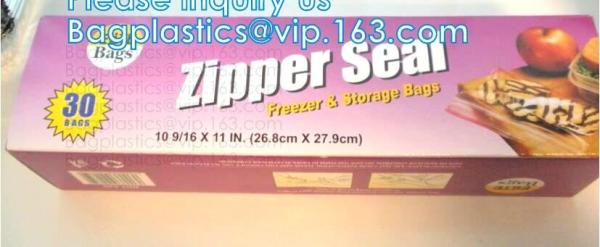 Zipper Seal Food Storage Bag, Zipper Seal Freezer Bag, Zipper Seal Food Storage Bag, Zipper Seal Sandwich Bag