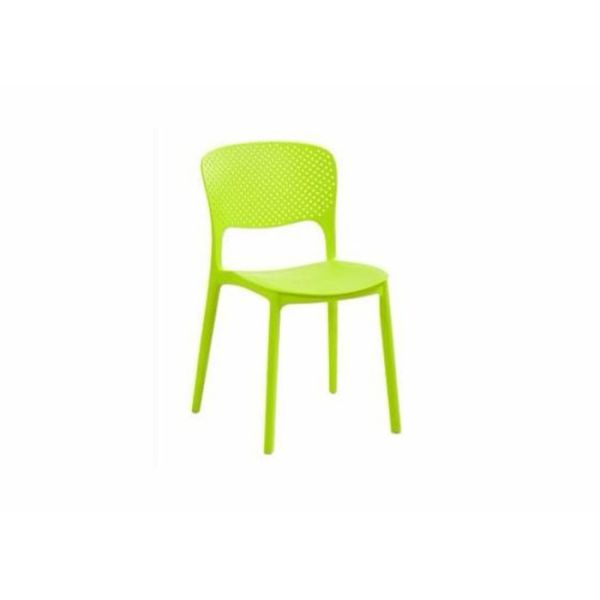 Plastic Creative High Back Pp Dining Chair , Smell Free Modern Leisure Chair