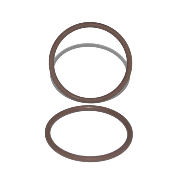 Selos de borracha impermeáveis de Brown O Ring Food Grade Silicone Oil