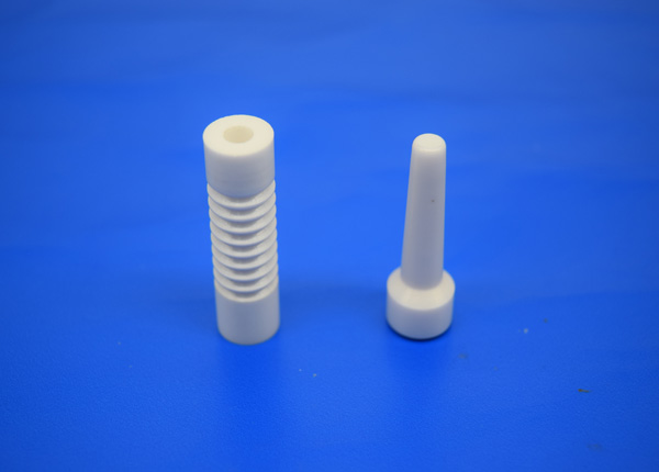 Wear Resistance Zirconia Ceramic Threaded Rod , Alumina Threaded Rod And Screws