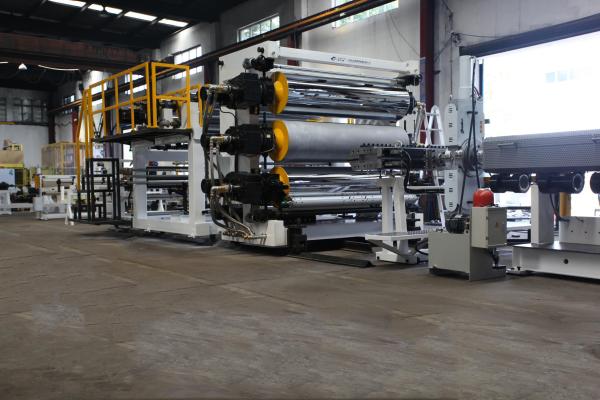 1000kg H  PVC TPE TPU Pp PS PE Board Extrusion Line