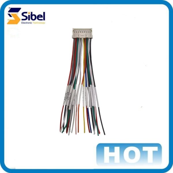 OEM Communications wiring harness with double row plug for motorcycle automotive