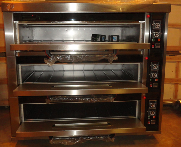 Detachable Double Deck Bread Oven Gas Commercial Cake Oven For Luxious