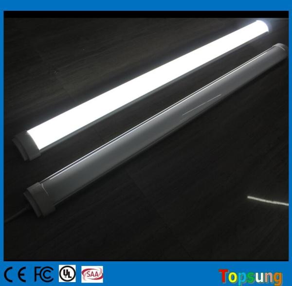 Ip65 5f 60w Liga de alumínio com cobertura de PC resistente à água tri-proof luz linear LED para escritório