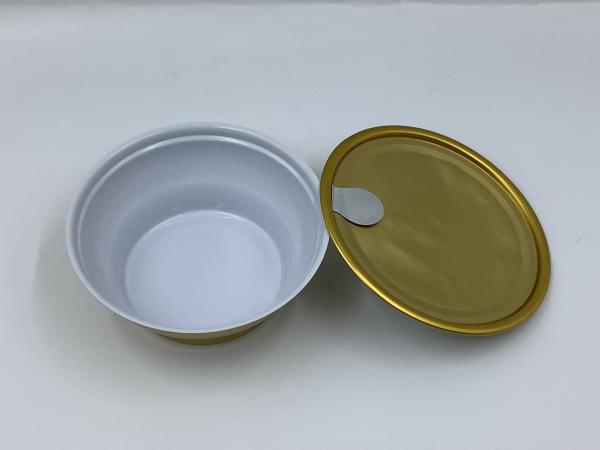 250ml Two Piece Aluminum Bowl Can Customization 98.9mm Diameter 98.9*55mm