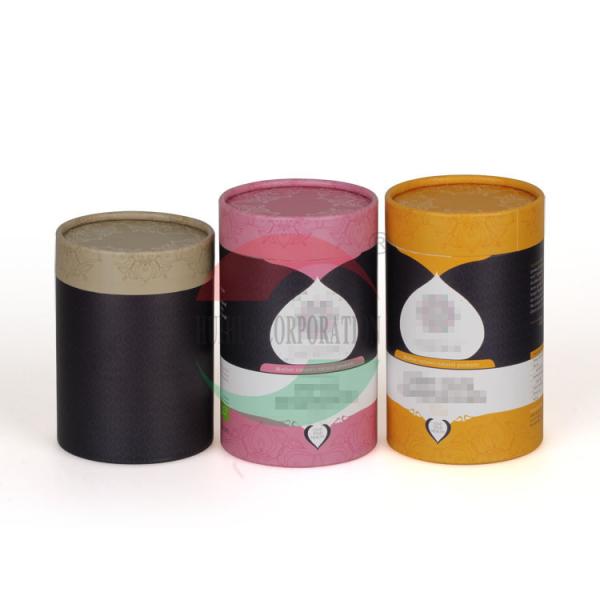 Umidade plástica impressa do frasco do cilindro das latas compostas plásticas claras do papel dos cuidados com a pele - prova