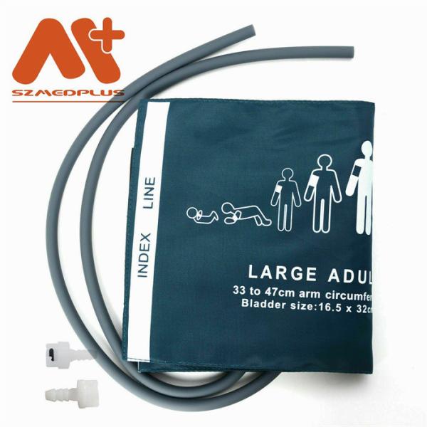 2754 grande tubo duplo adulto 33-47cm do punho NIBP da pressão sanguínea