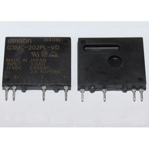 Relais à semi-conducteur G3MC-202PL-VD-12VDC - 2A (d'Omron Pin 4)