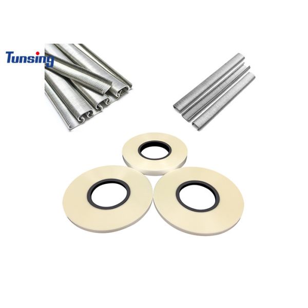 PO Hot Melt Adhesive Tape for Sausage Clips — Single-Side Heat Seal Film for U & C Clips