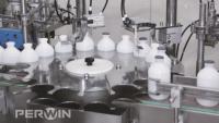 Ligne remplissante vaccinique animale automatique 25~35L/Min Compressed Air