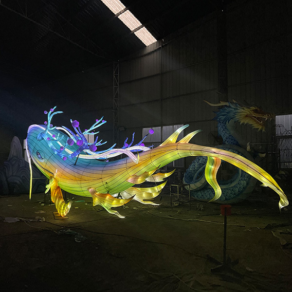 Holiday Decoration Chinese Silk Lantern Lighting Festival Exhibition 110V or 220V