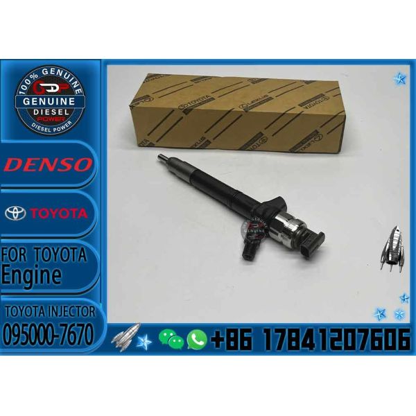 Оригинальный новый инжектор общего рельса 095000-7670 23670-09180 23670-09240 23670-09280 095000-7300 095000-7310 095000-76