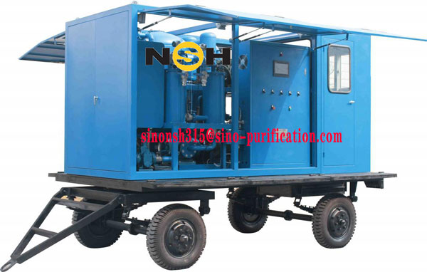 Purificador de aceite de filtración del aislamiento de la filtración del aceite del aceite de la purificación de aceite del treament del aceite del transformador del alto vacío