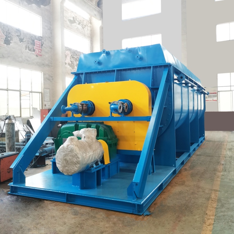 Fish Powder Hollow Paddle Dryer Customized SUS304 Hollow Blade Dryer