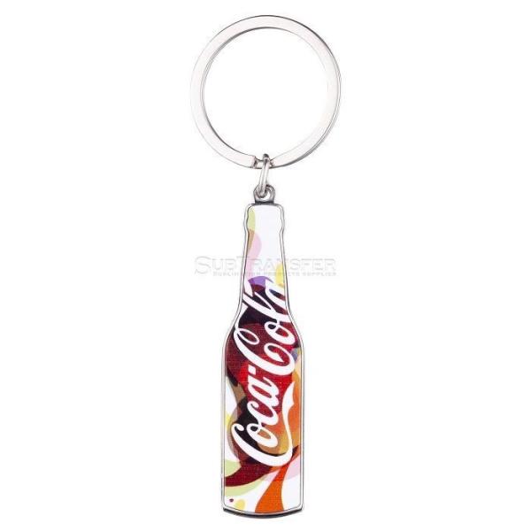 Ouvre-bouteille de sublimation avec porte-clés