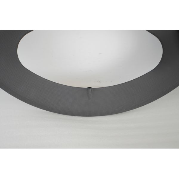 Hot sale 700c 3k Matt tri-spokes /3-spoke carbon clincher wheel for road bicycl&track bike