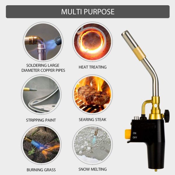 Наружный обогреватель выход Пропан распределительный лампа столб Идеально подходит для BBQ и терраса отопления