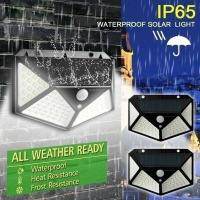 IP65 Sensor solar de pared de luz 135 * 98MM LED luz de jardín exterior de alto brillo
