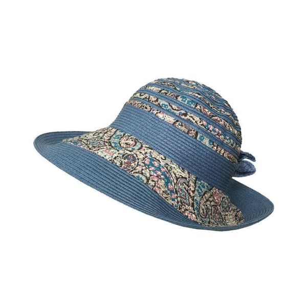 UV Protection Washable Beach Straw Hat One Removable Flower Pin Decoration For Summer